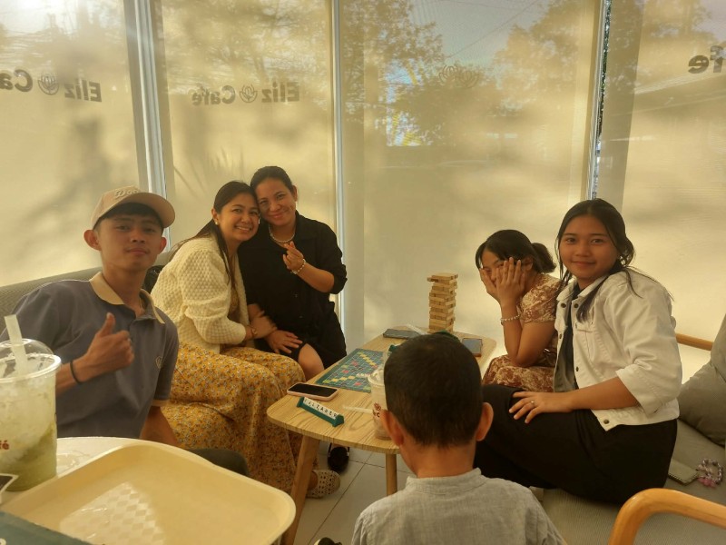 Fellowship meal together