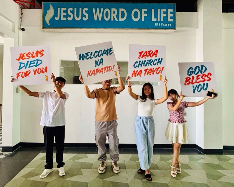 JWOL Church members welcoming you